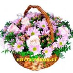 CANASTA DE FLORES CODIGO:BV110