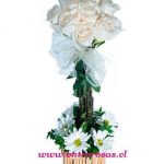 ARREGLO DE ROSAS BLANCA CODIGO:BV112
