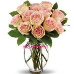 FLORERO DE 12 ROSAS CODIGO: NC112