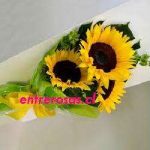 RAMO DE TRES GIRASOLES  FPE903