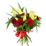 RAMO DE LILIUMS Y GERBERAS